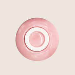 Glossy Pink Matcha Bowl Set